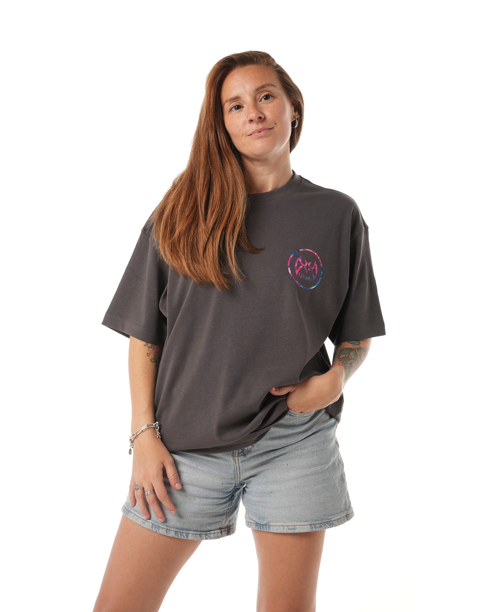 Camiseta Oversize Be Real - Glowtide