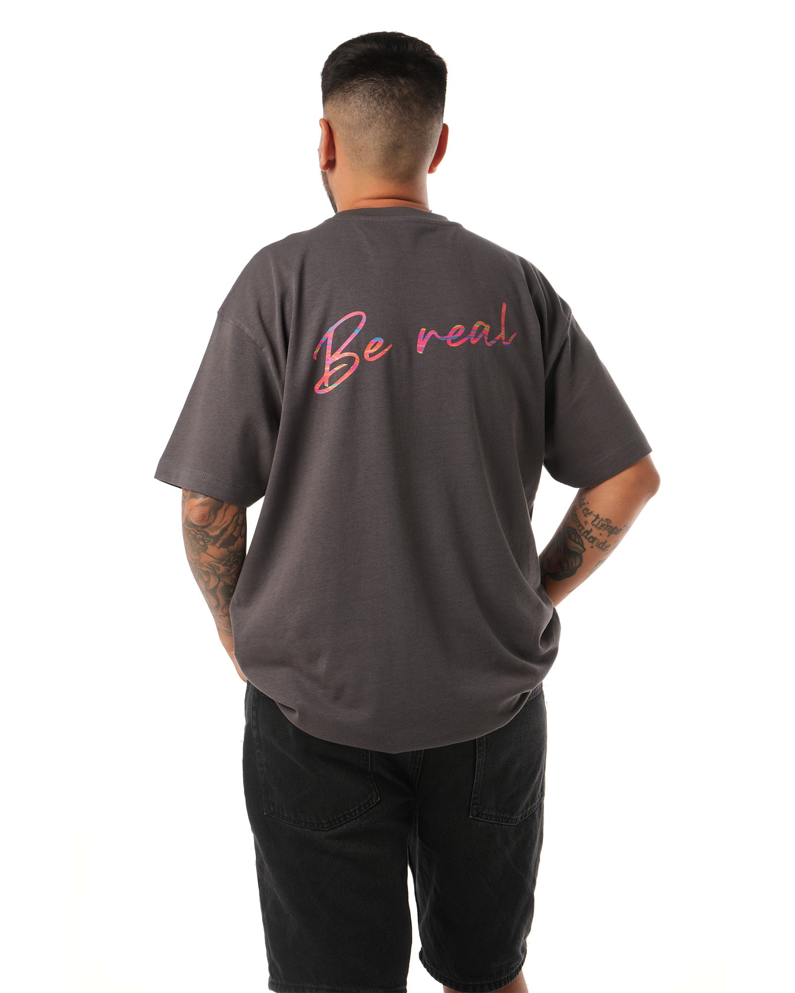 Camiseta Oversize Be Real - Rush