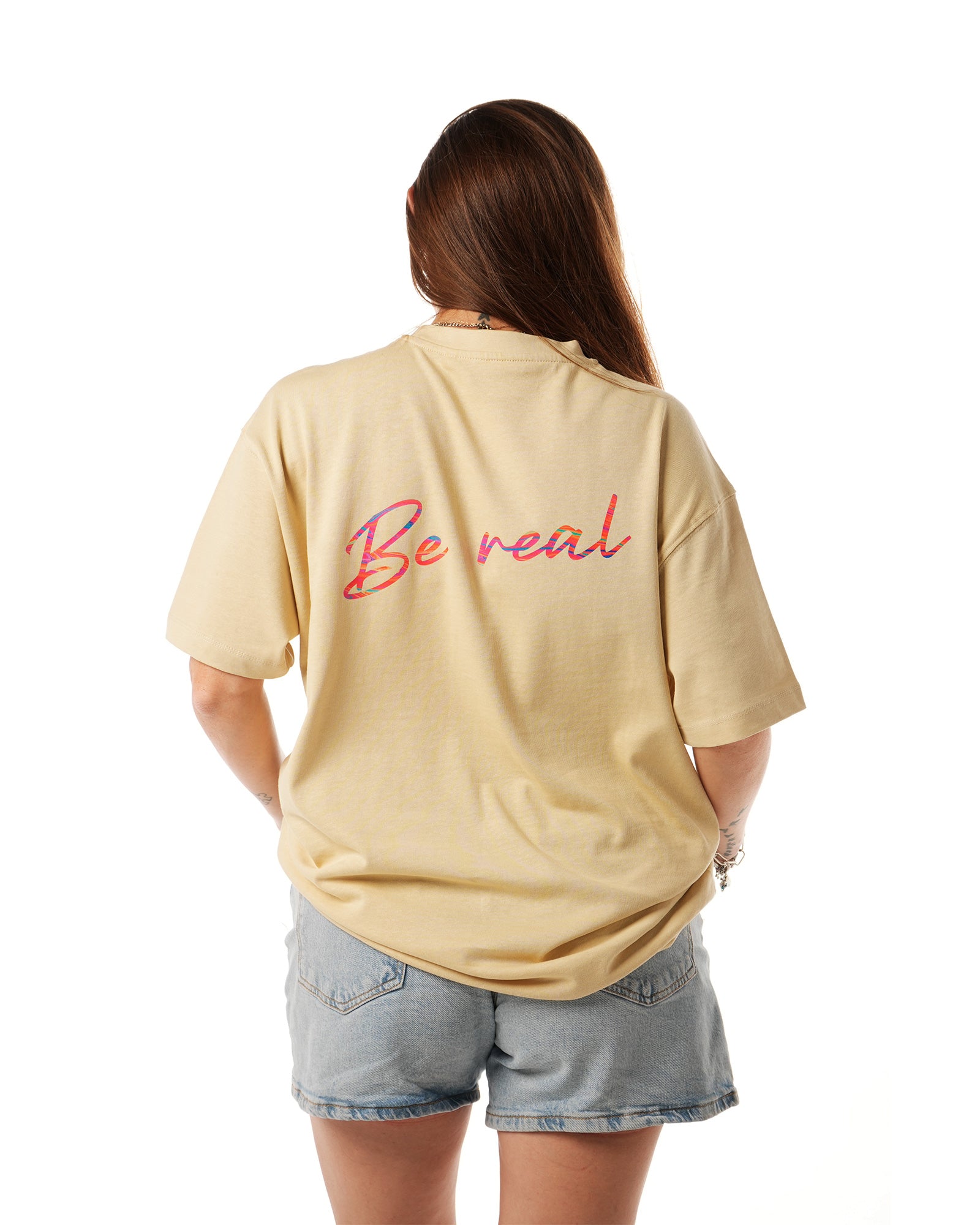 Camiseta Oversize Be Real - Rush