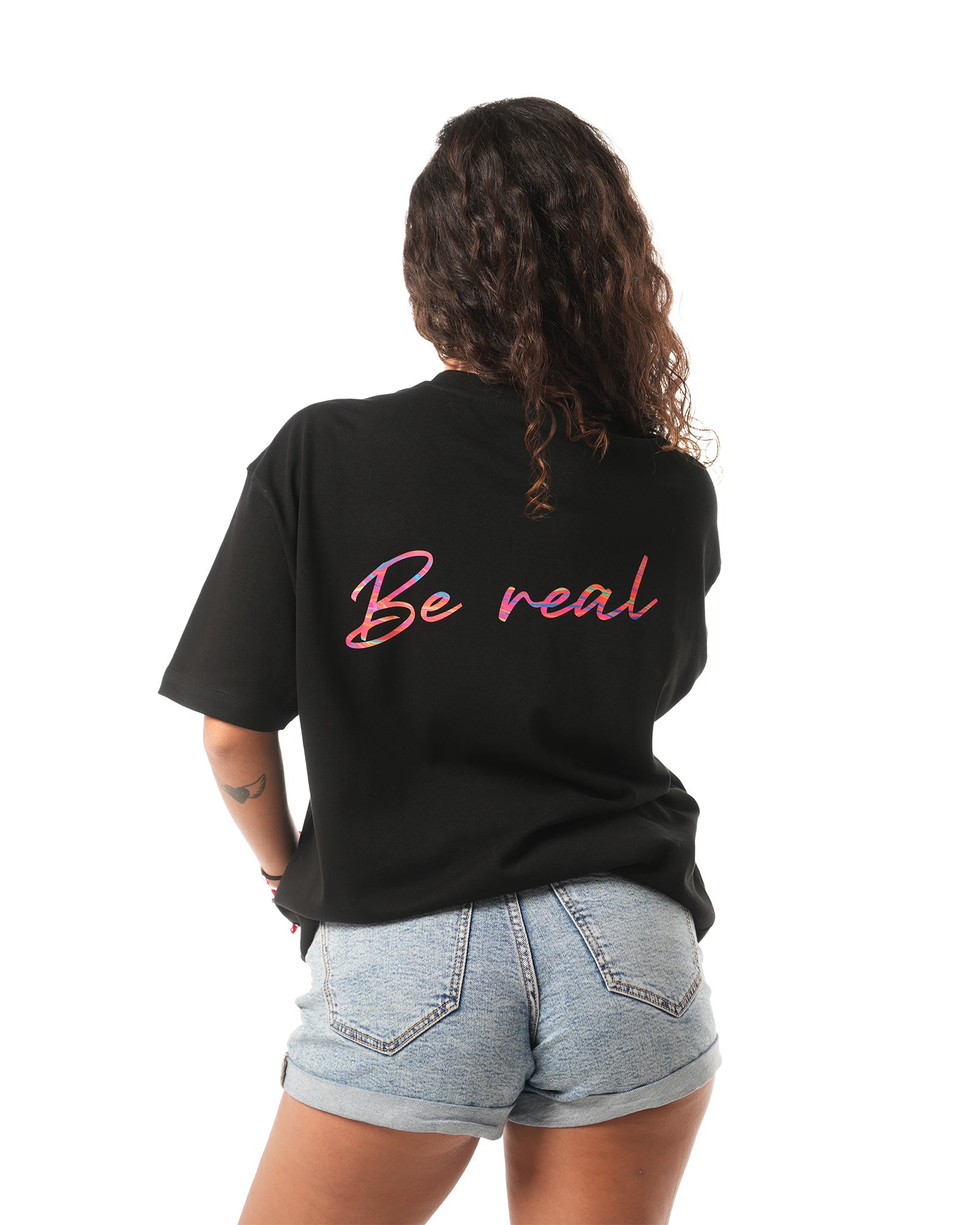 Camiseta Oversize Be Real - Rush