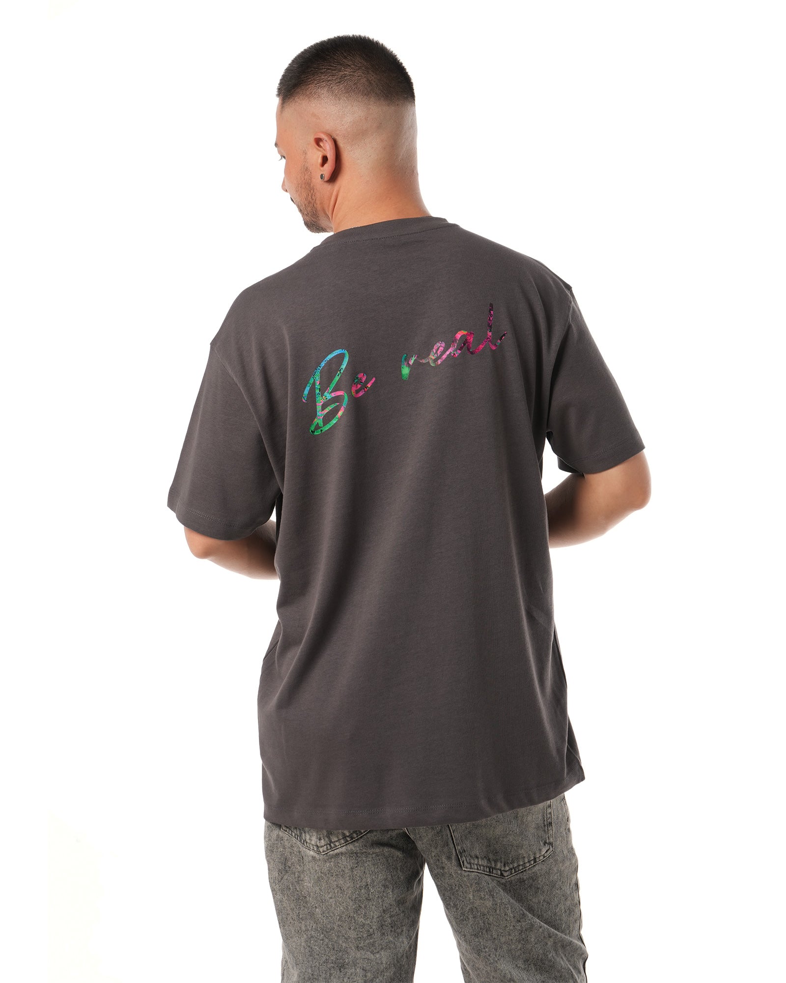 Camiseta Oversize Be Real - Wild