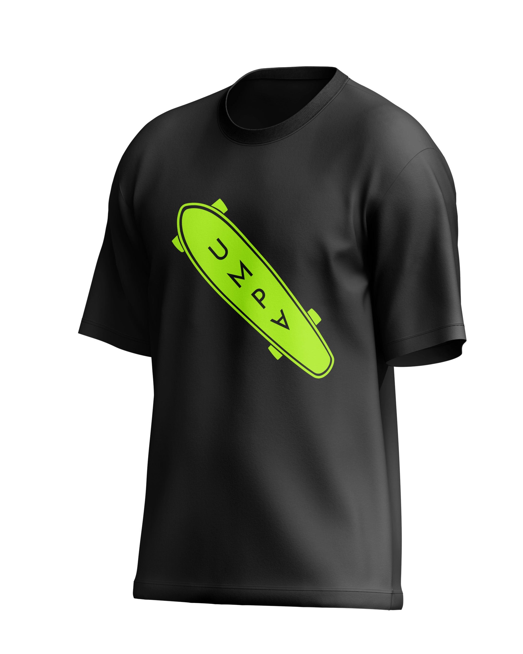 Camiseta Oversize Skate - Lime