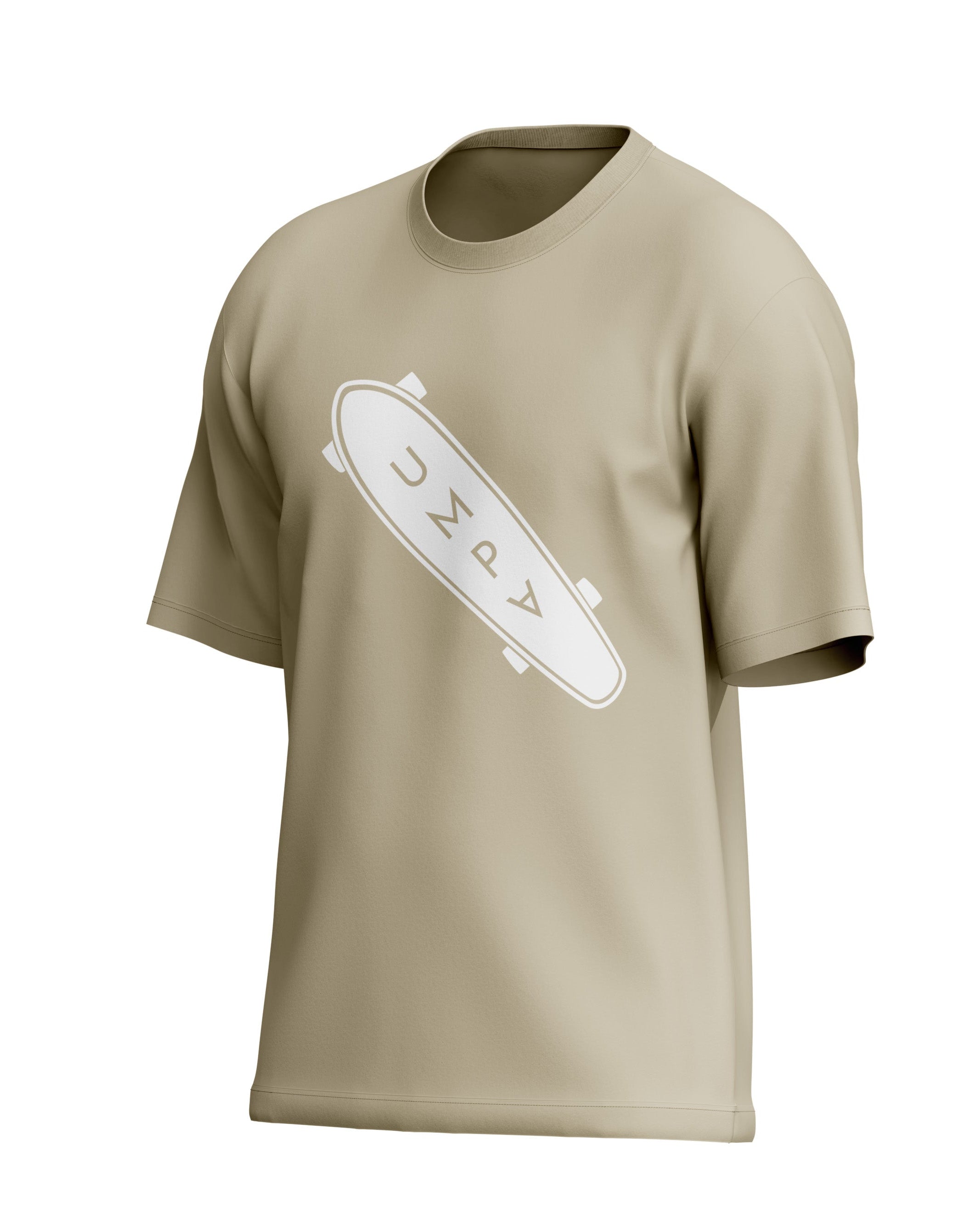 Camiseta Oversize Skate - White