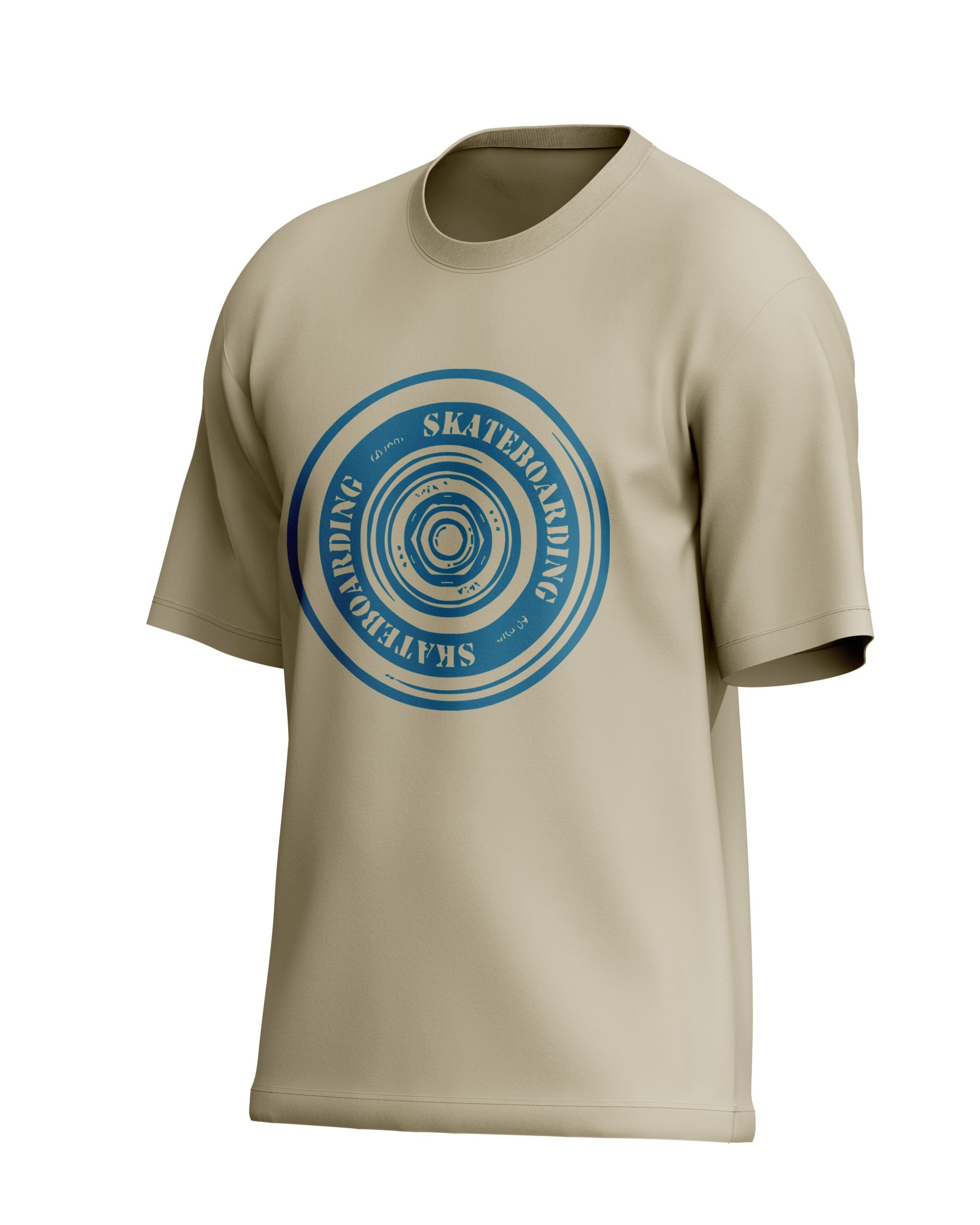 Camiseta Oversize Wheel - Blue