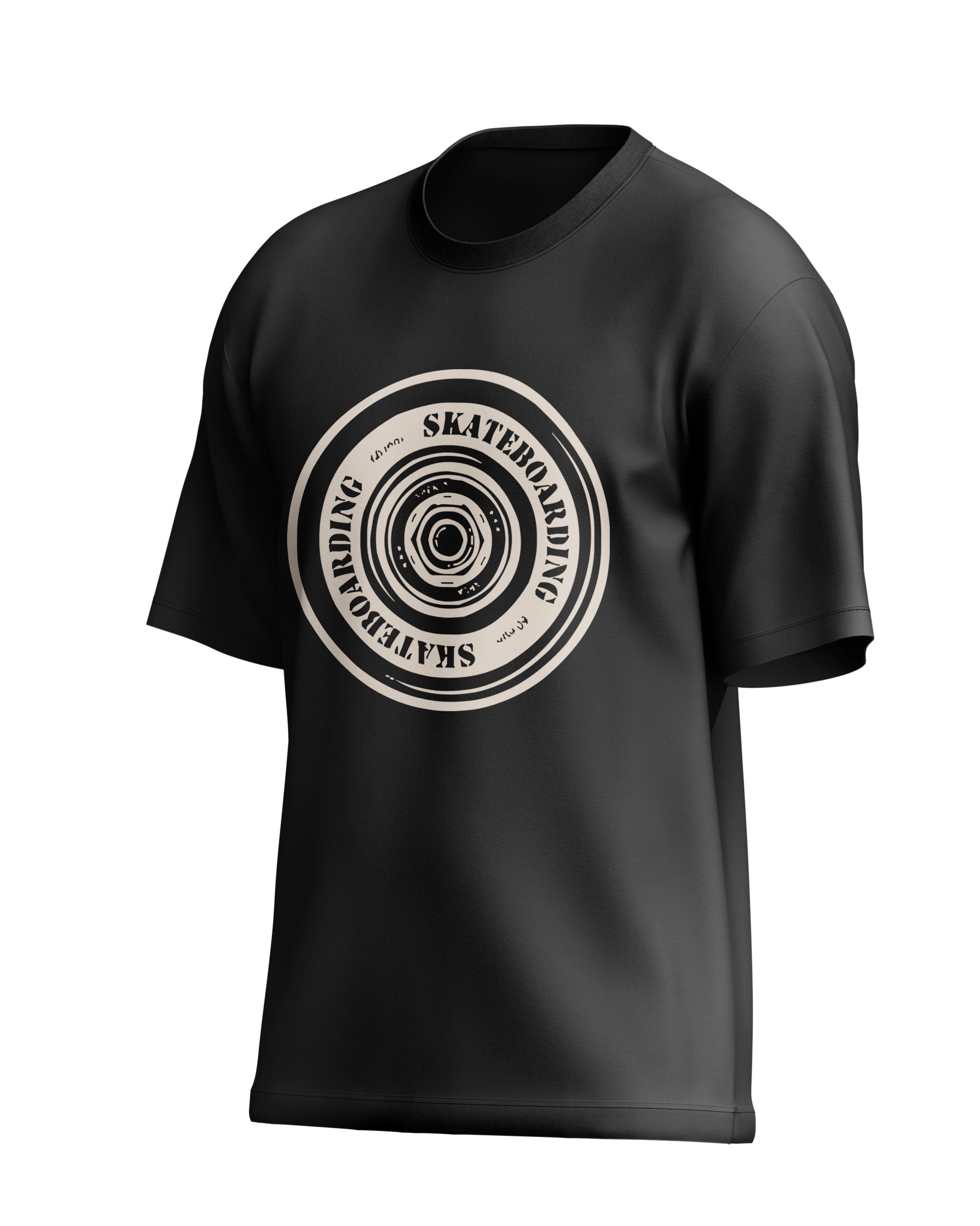 Camiseta Oversize Wheel - Cream